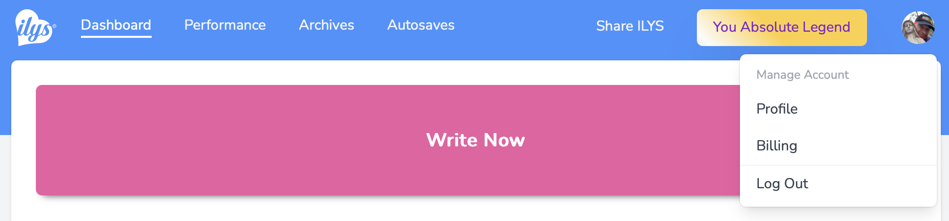 Dashboard Options