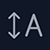 Change the letter size icon